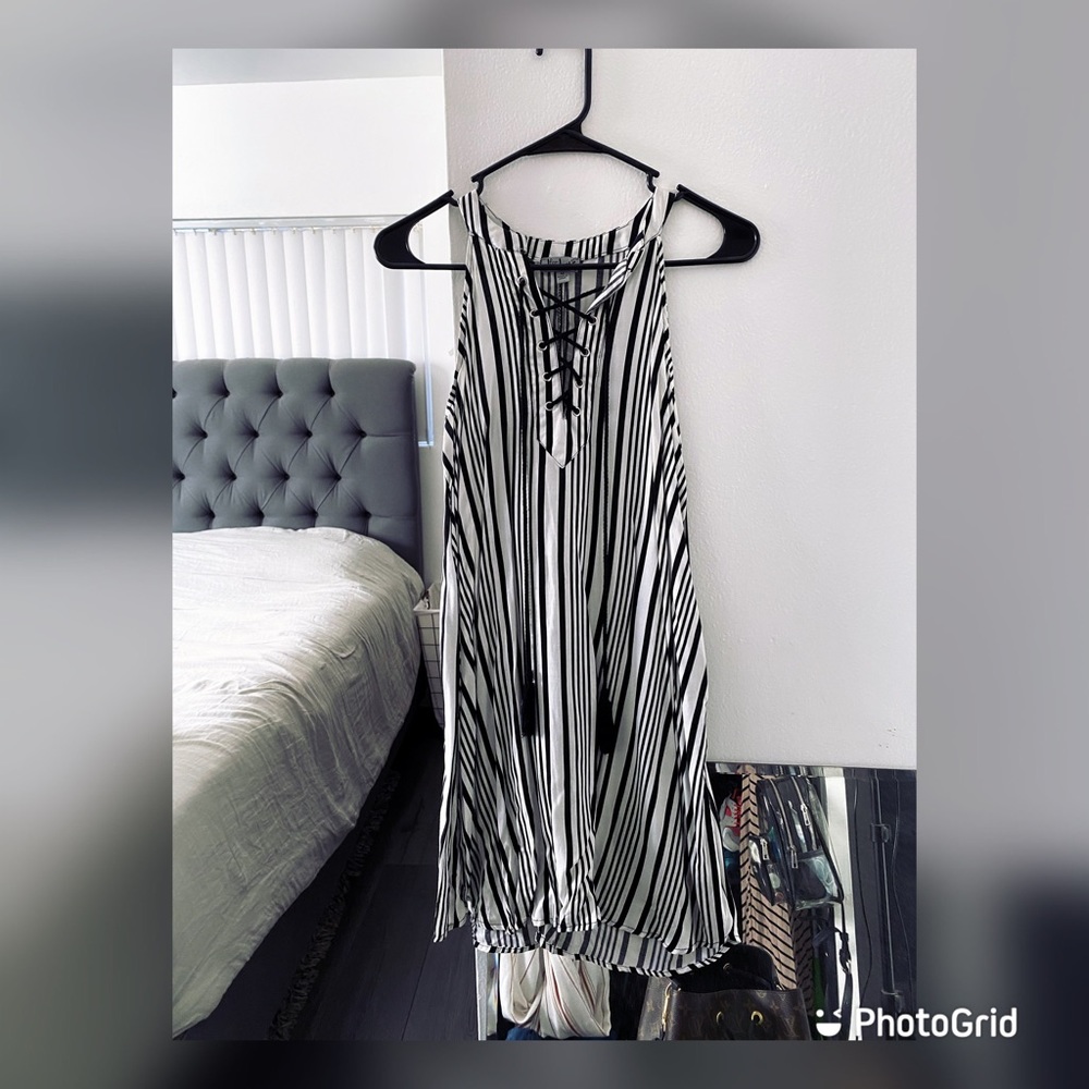 Black & white dress